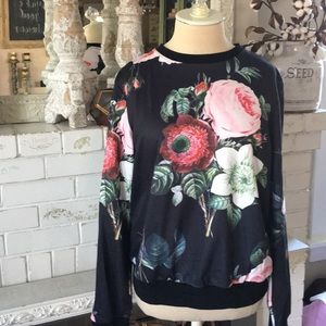 Floral Sweatshirt